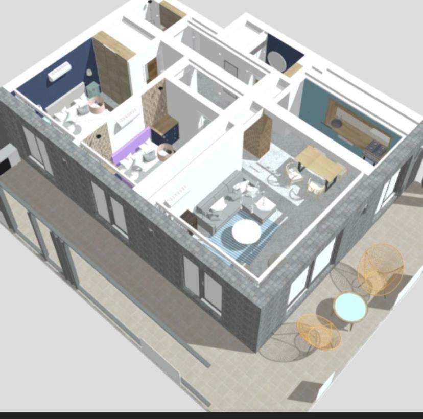 Royal Sea View Design Promenada 3 Apartman Năvodari Kültér fotó